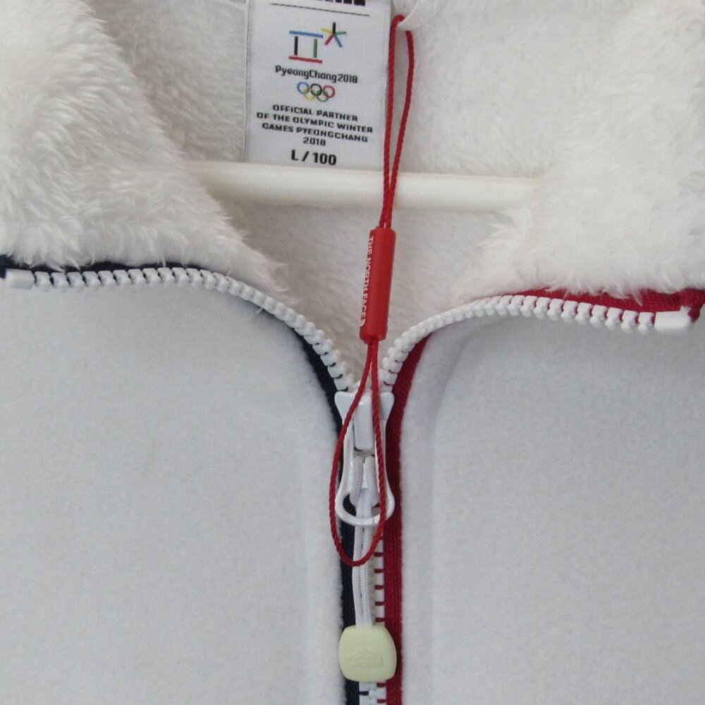 RARE North Face White  - Officially Licensed Pyeongchang Olympics 2018
